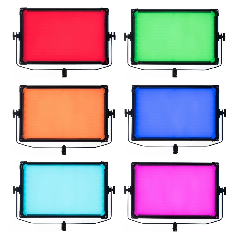 

Photography NiceFoto TC-768II 160W Dimmable Panel Bi-color Lighting RGB LED Video Light