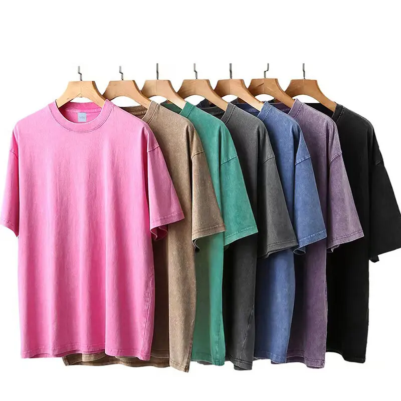 Vintage Snowflake Point Solid Color Cotton Short Sleeve Tee