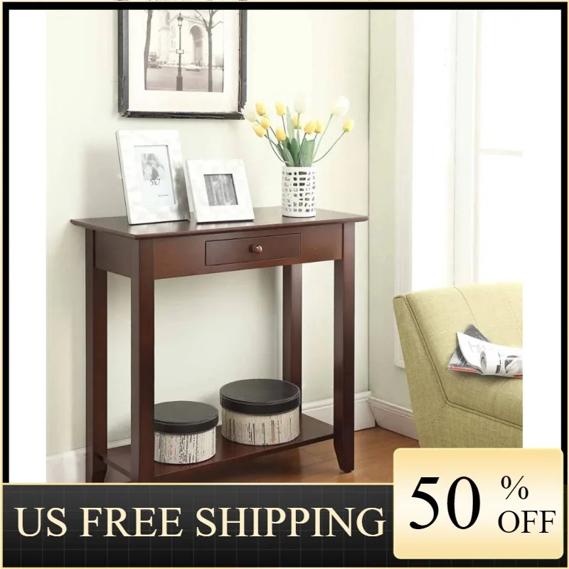 

Convenience Concepts American Heritage Hall Table, Espresso, Console Tables