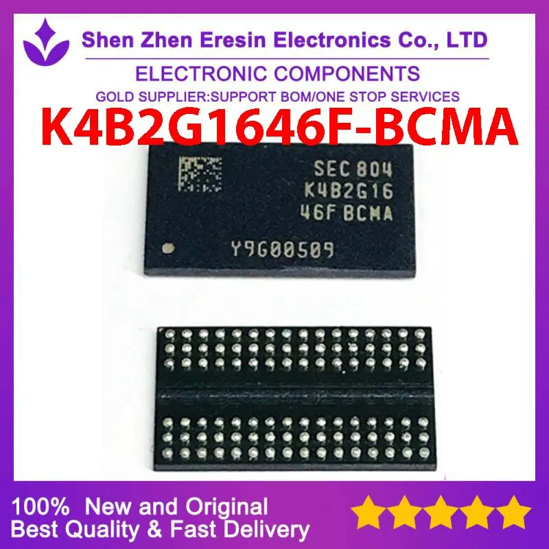 

Free shipping 5PCS/LOT K4B2G1646F-BCMA BGA96 New and original