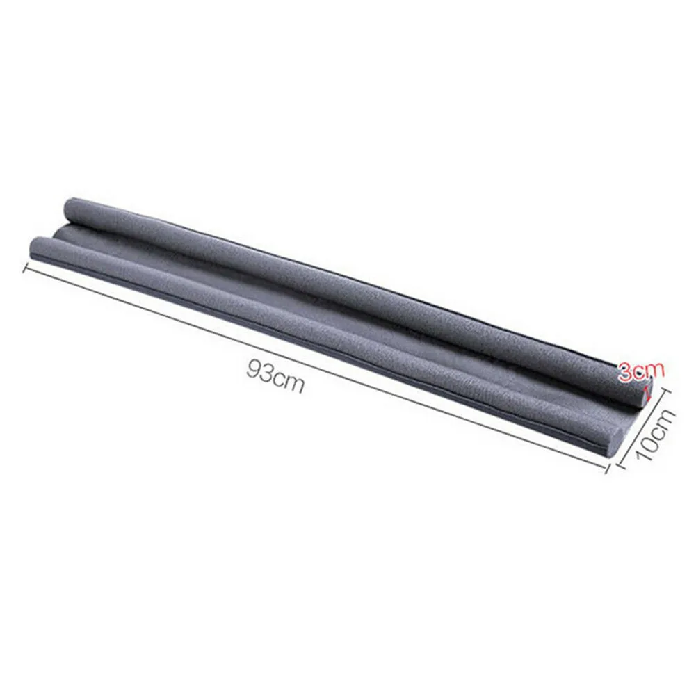 93cm Water-proof Seal Strips Draught Excluder Stopper Door Bottom Guard Double Silicone Rubber Seal Dustproof Soundproof