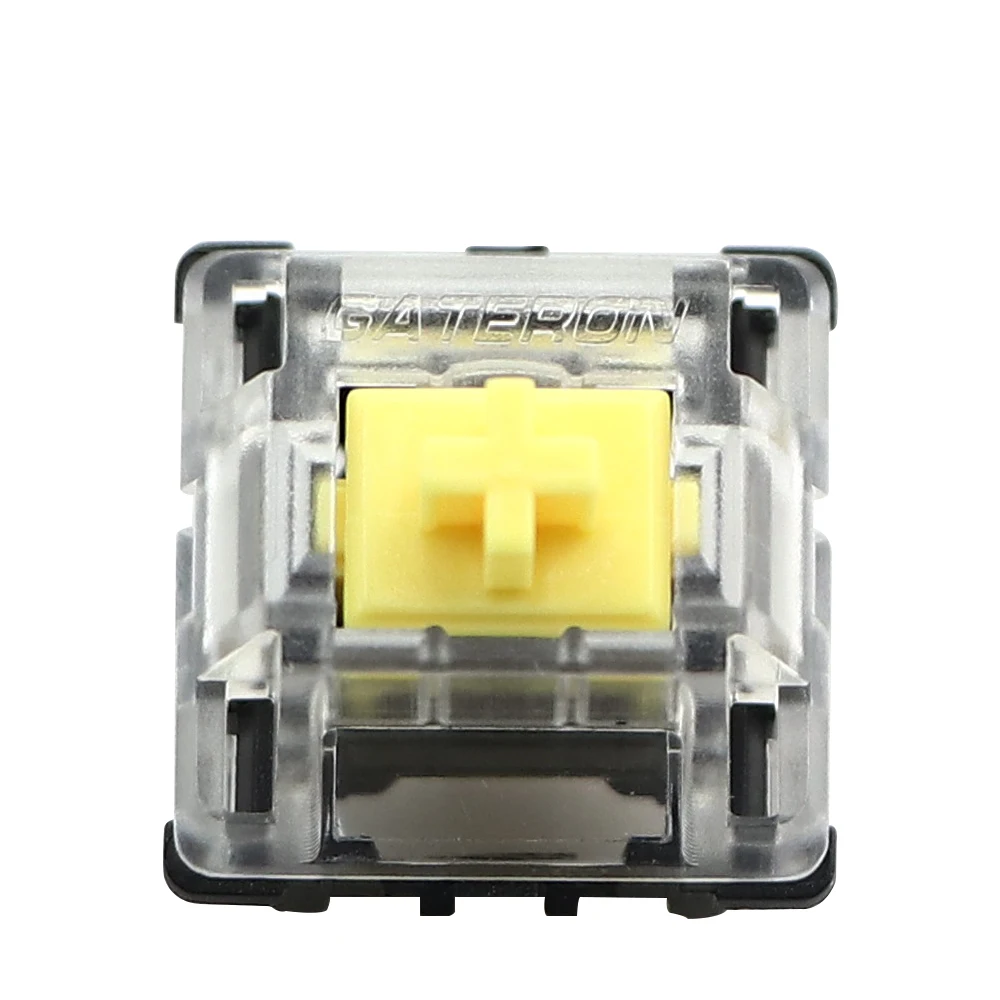 Interruptores Ópticos Gateron Teclado Óptico Amarelo Prata Marrom Vermelho Azul Interruptores de Velocidade Óptica para Sk61 Sk64 Gk61 Gk61