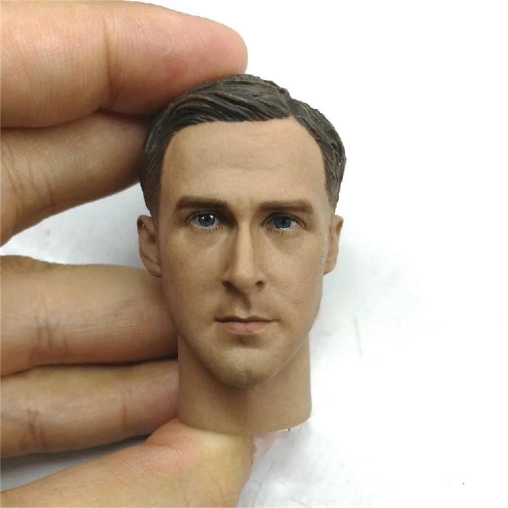 

Head Carving 1/6 Ryan Gosling Head Sculpt Male SoldierSinger Actor DOll Model Fit 12‘’ Action Figure Body