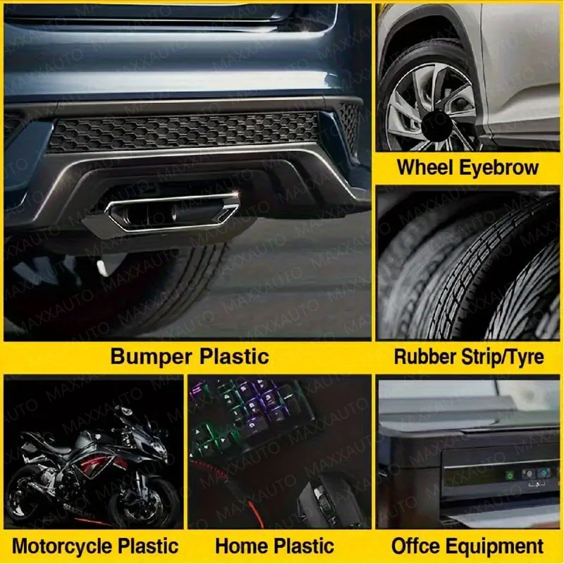 Car Plastic Restorer Back to Black Gloss Coating Leather Renovator Auto Polish Cleaning Product