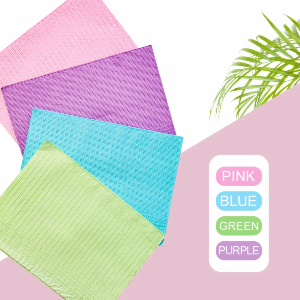 30/50/125pcs 45*33cm Disposable Nail Art Table Clean Pad Desk Mat Non-woven Waterproof Tablecloths Manicure Tool For Nails Care 2