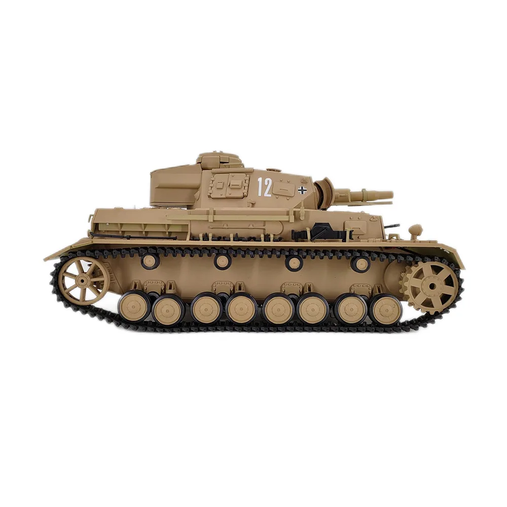 Henglong 1/16 3858-1 German Iv F-Type Medium Remote-Controlled Tank Combat Military Simulation Model Outdoor Toy Boy Adult Gift 4