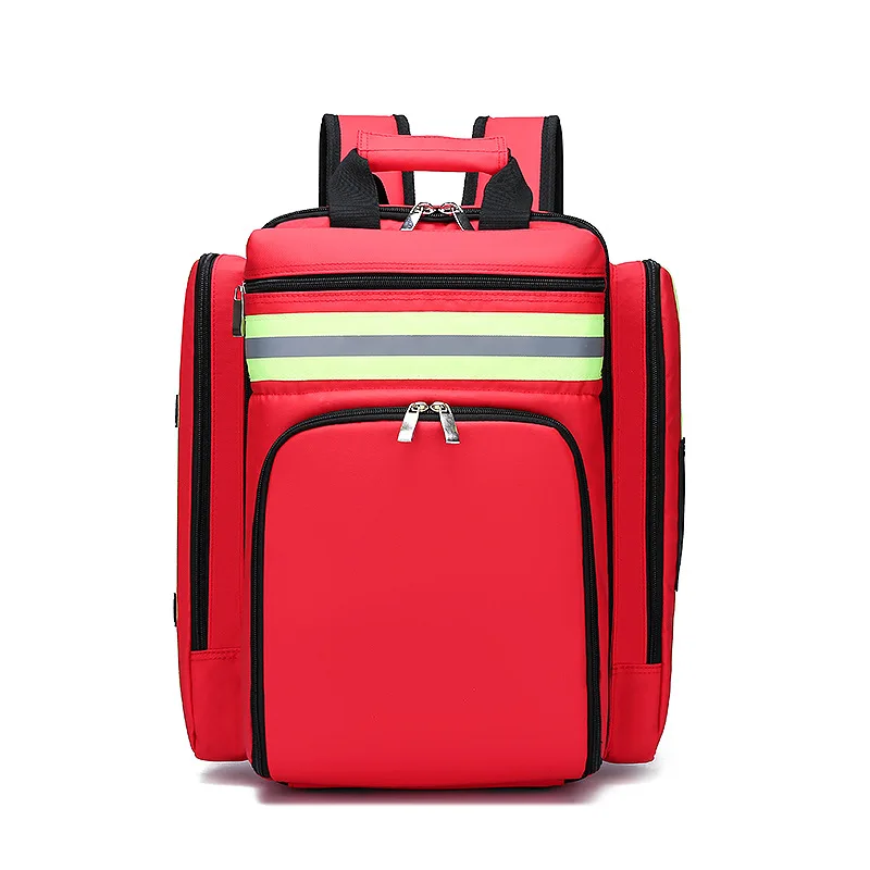 Red Empty backpack