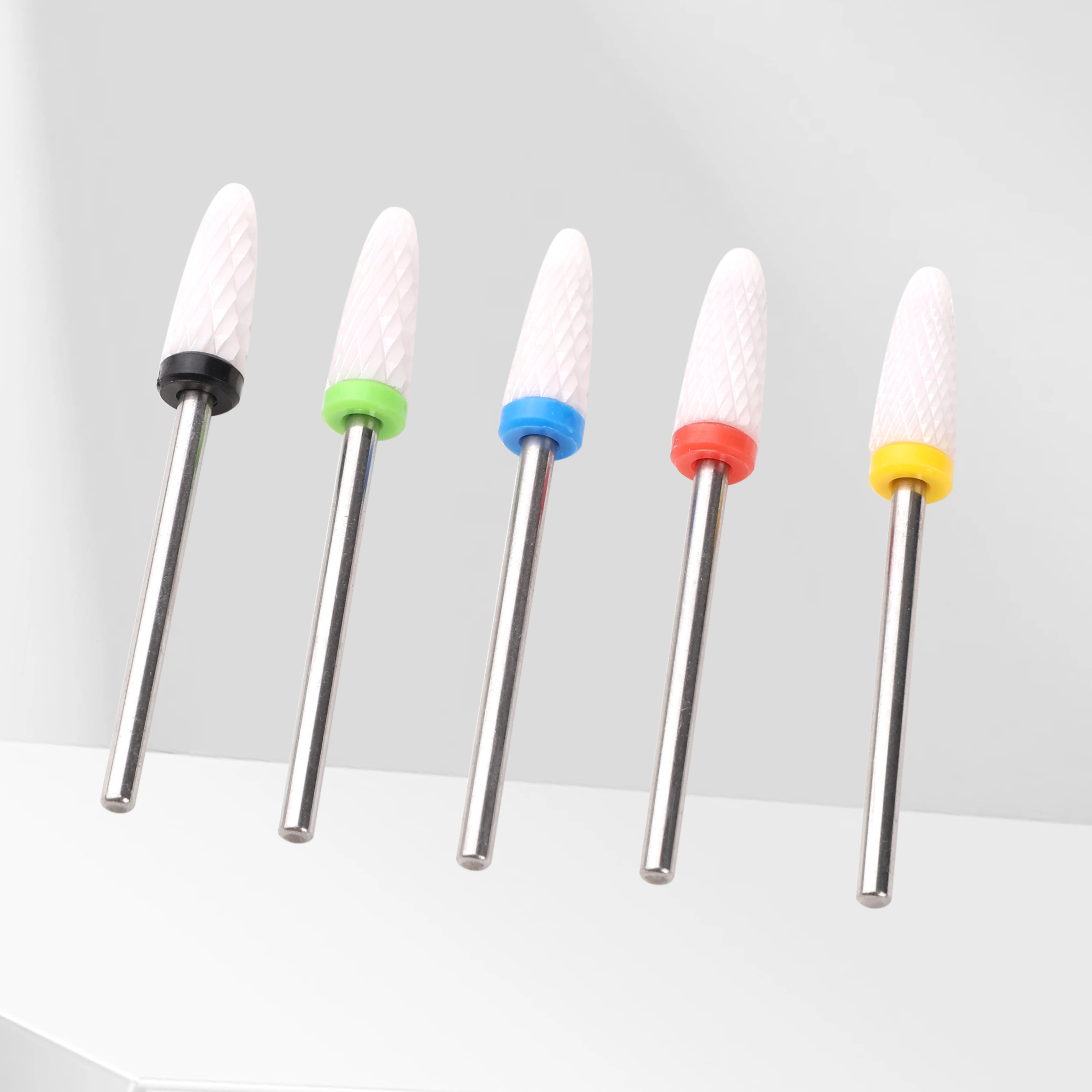 Ceramic Nail Drill Bit Electric Manicure Drills For Machine Milling Cutter Nail Burr Pedicure Accessories Tools - 3