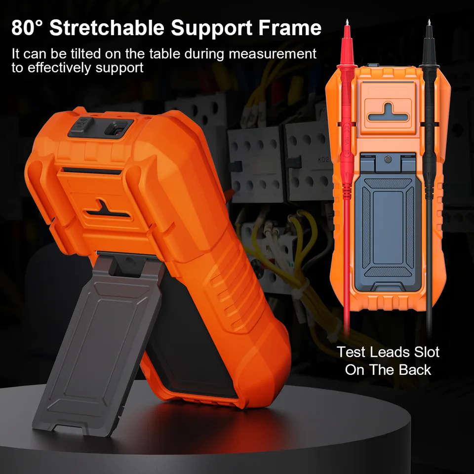 NJTY T58B 1000V Digital Multimeter Stand Type Smart Backlit Screen