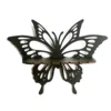 Wood Craft Black Butterfly Hollow Candlestick Wall Storage Shelf Home Study Bedroom Wall Pendant Decoration Housewarming Gift - Image 5