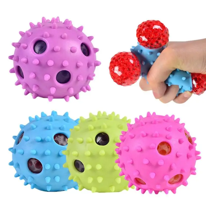 

TPR Sensory Stress Relief Ball Mini Toys Hand Relaxing Squeeze Toy Sensory Ball Party Favors For Kids Adults Birthday Gifts