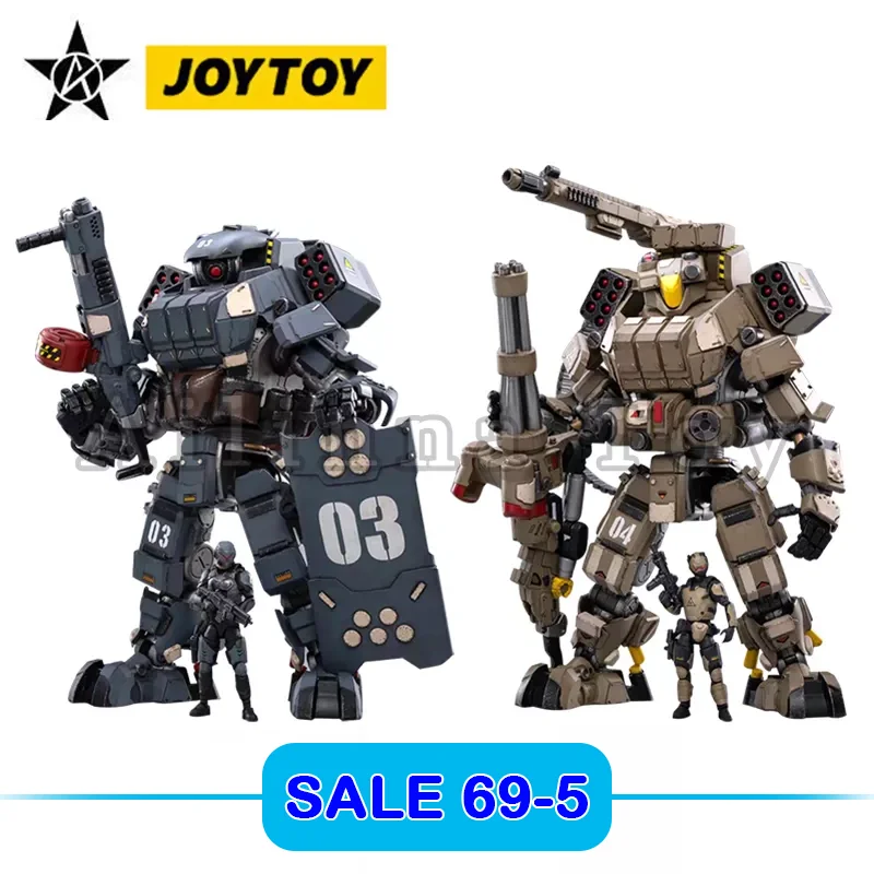 Экшн-фигурка JOYTOY 1/25 Mecha эвакуатор железа 03 городская война 04 тяжелая огнеупорная