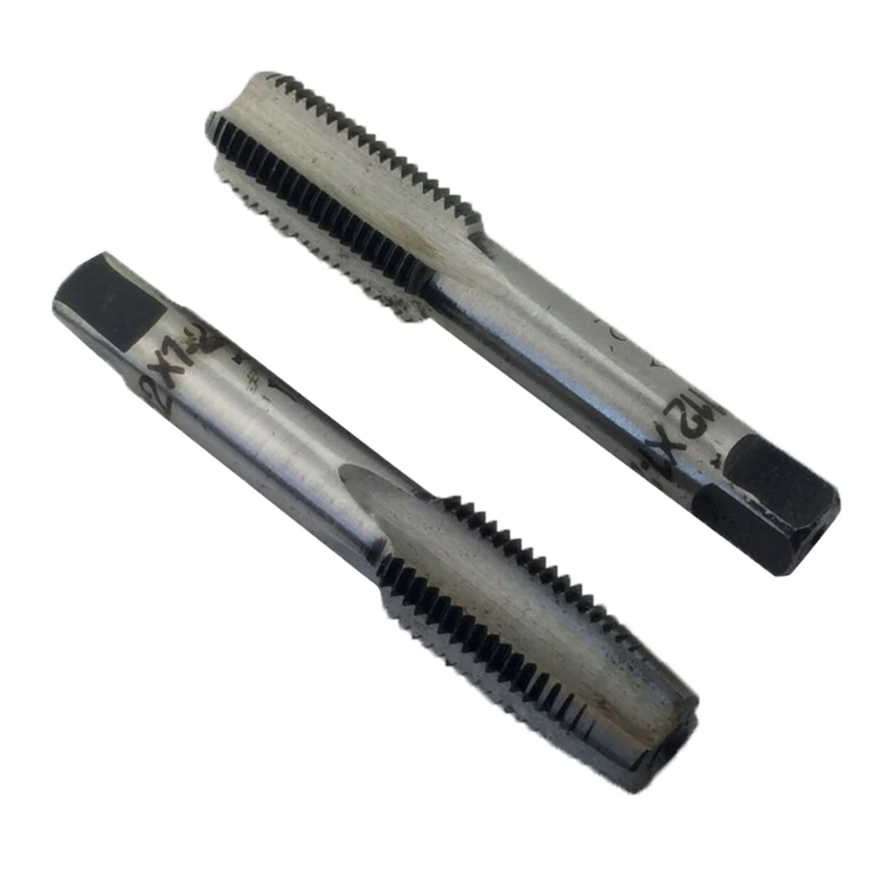 

Metallic Materials Metric Taper Tap Industry 12mm X 1.25 2pcs Metric Taper Plug Tap Length 69mm Provides Tools