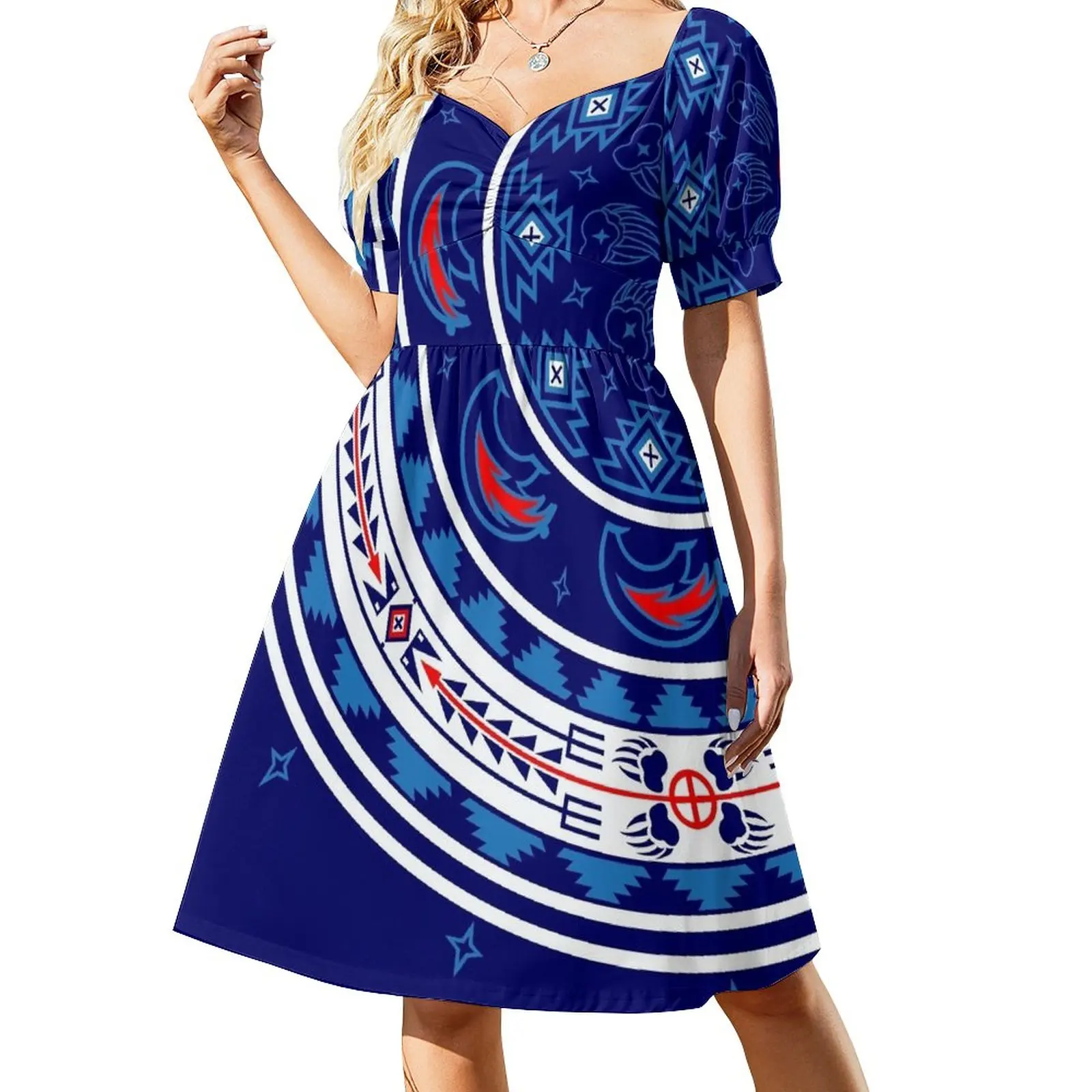 

Bear Spirit Blue Dress Evening dresses beach dresses