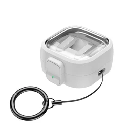 Secure Lock Earphone Case with Built - In Phone Stand and Anti - Lost Ring - Buds 4 Pro Buds 4 (WHITE)