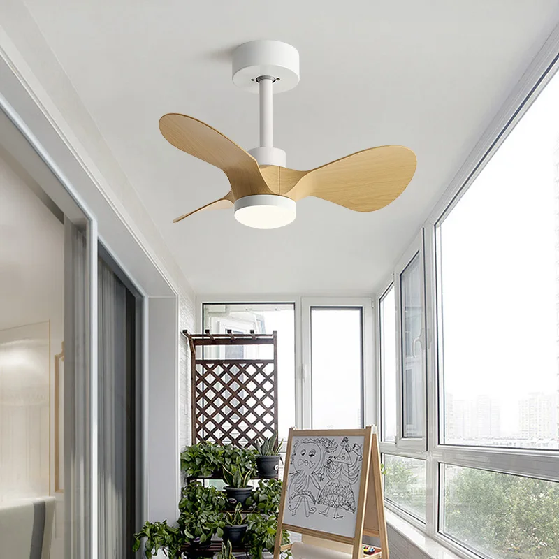 Children's Restaurant Bedroom Light Balcony Corridor Small Ceiling Fan Light Kitchen Study Silent Mini Ceiling