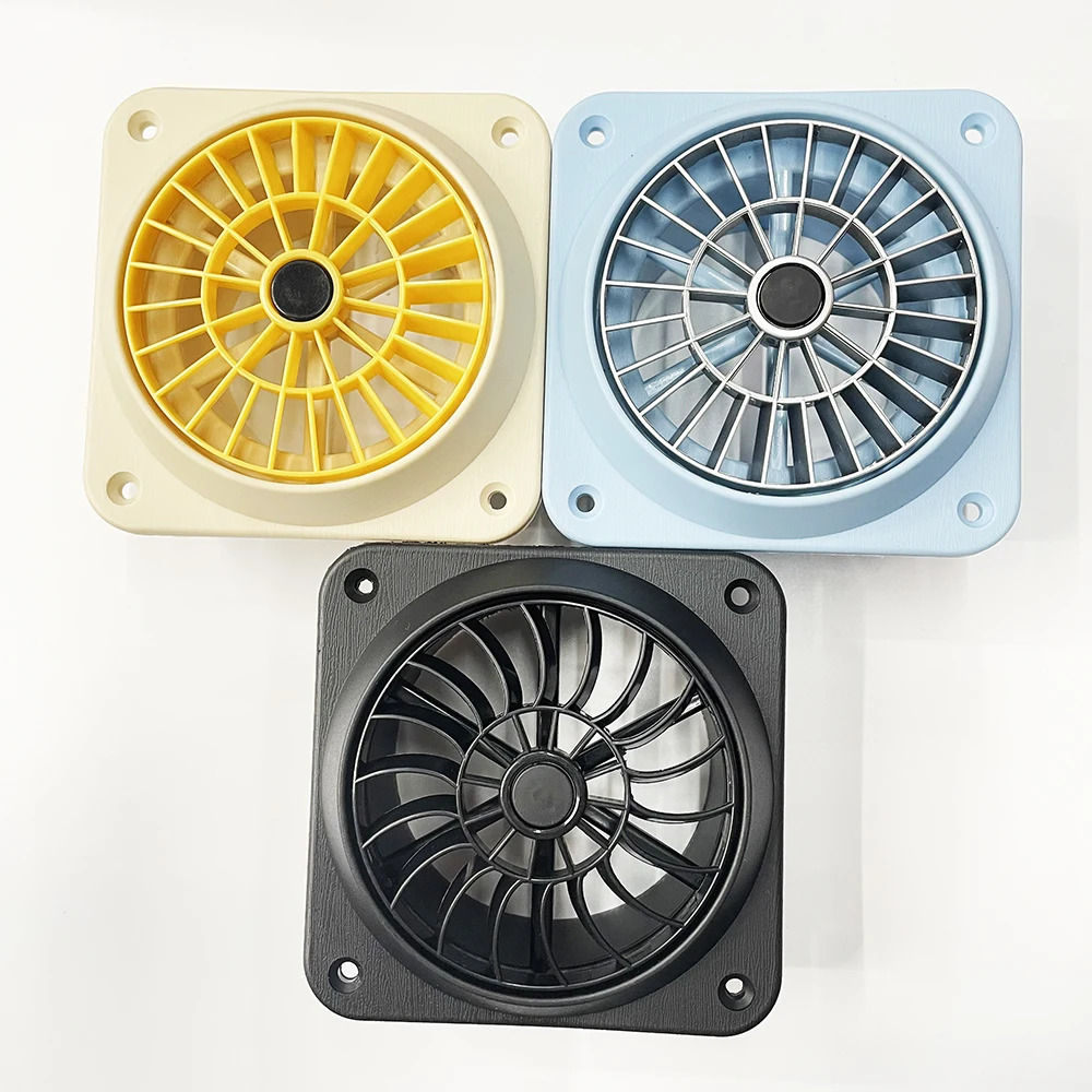 60Mm 75Mm 90Mm Diesel Heater Conditioner Duct Presa D'Aria Rotante Con Ventola Nera Per Webasto Car Truck Camper Van