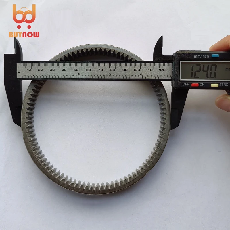 외경:124mm 90Teehs 고속 전기차 기어 링