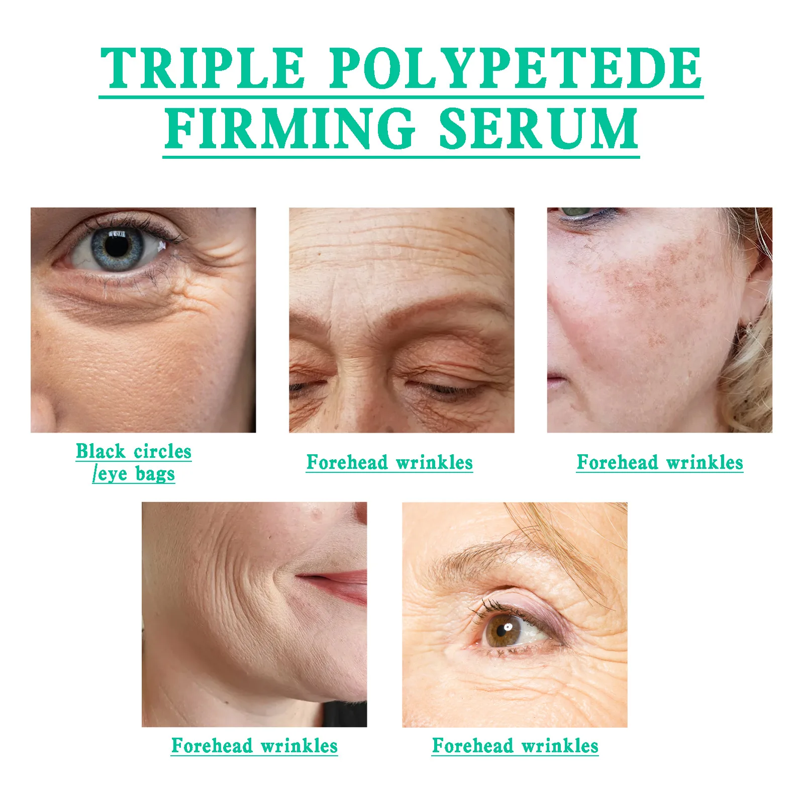 Effektive Falten entfernen Gesichtsserum Lifting Straffung Verblassen feine Linien Anti-Aging Whitening Feuchtigkeitscreme Hautpflege Korean_voghion.com