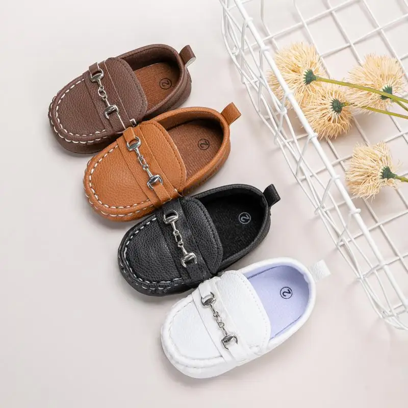 Baby Shoes Girls Boys Casual Leather Cotton Non-slip Soft-sole Infant Toddler First Walkers 3-colors 0-18M baby shoes soft sole shoes