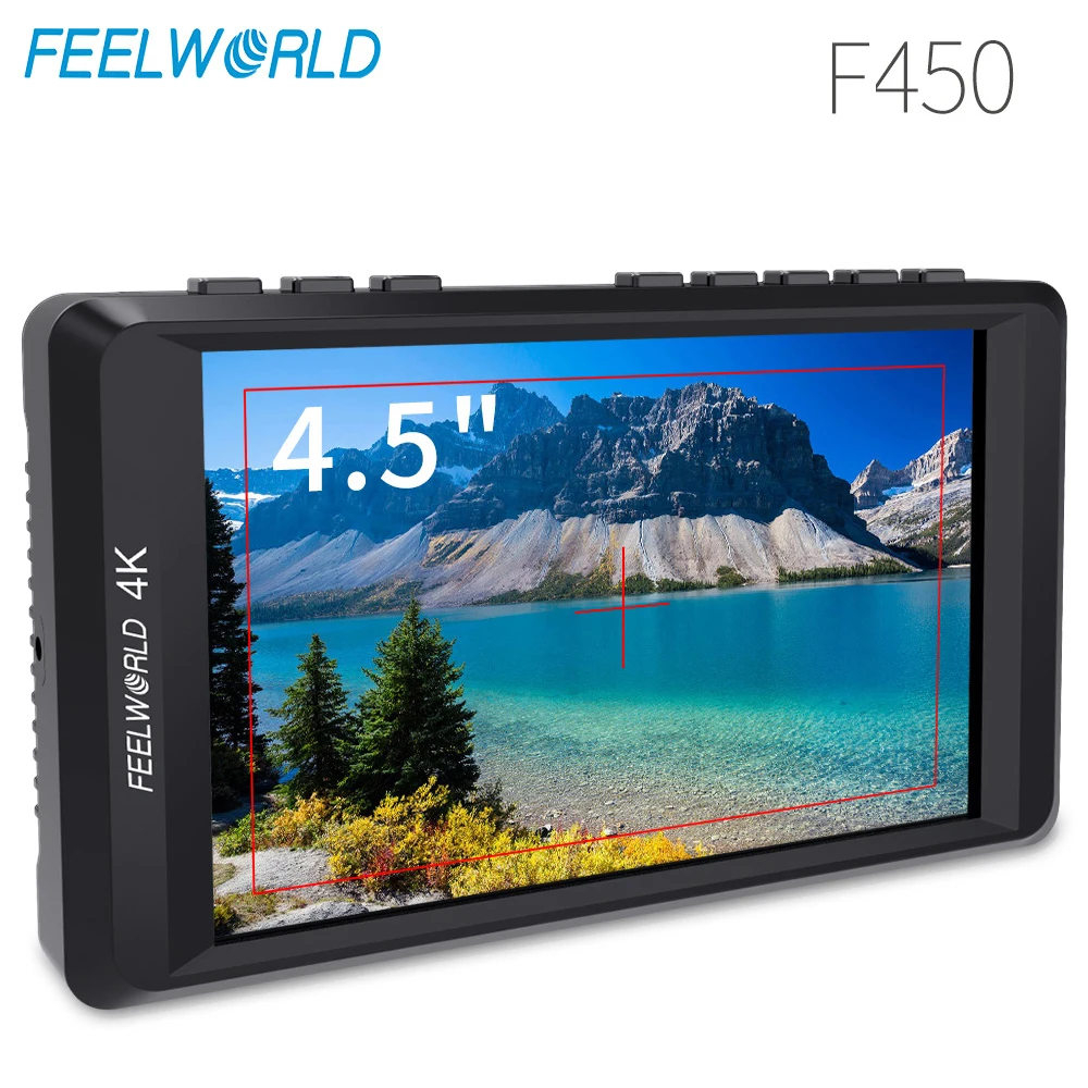Монитор для камеры Feelworld F450 4 5 дюйма IPS 1280x800 HD 4K |