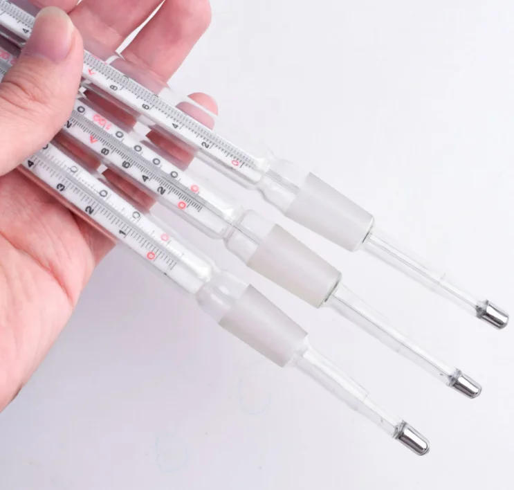 표준 조인트 실험실 온도계, 50mm 침수