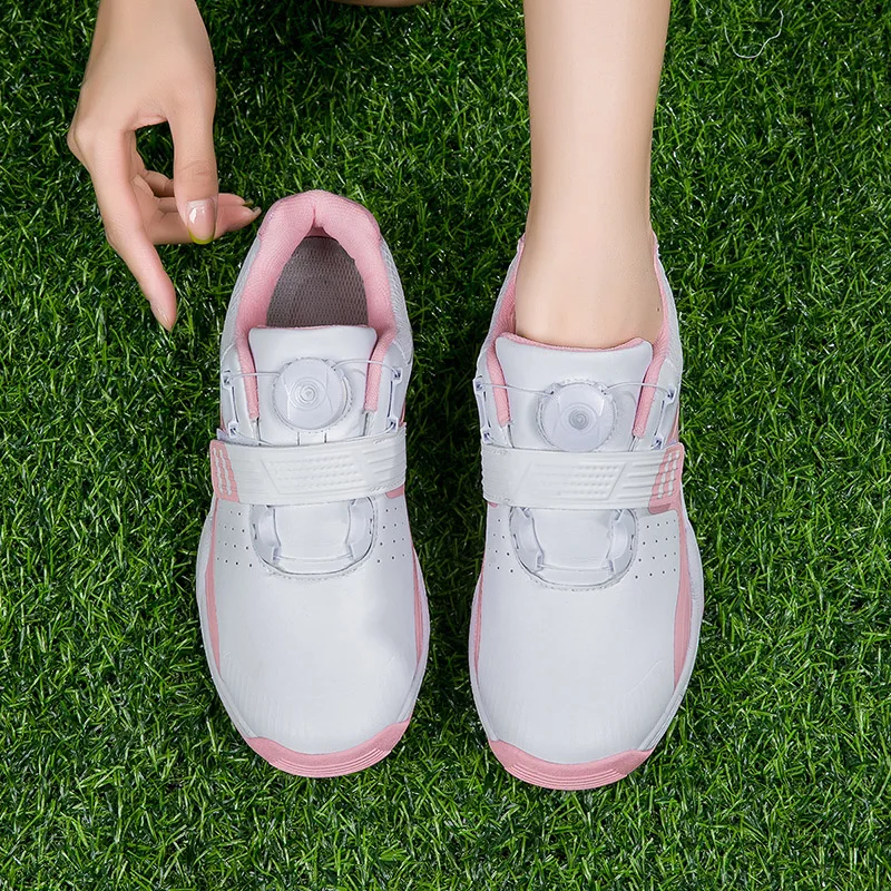 2023 New Women's Golf Shoe Outdoor Professional Golf Shoe Women's Comfort Training Shoe Women's Grass Walking Shoe