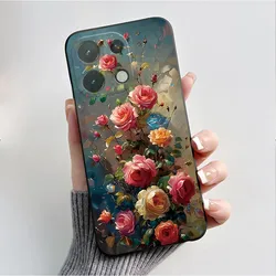 Fashion Butterfly Flower Soft Silicone TPU Protective Phone Case Cover for Umidigi Note90 (HEI - TPU326)