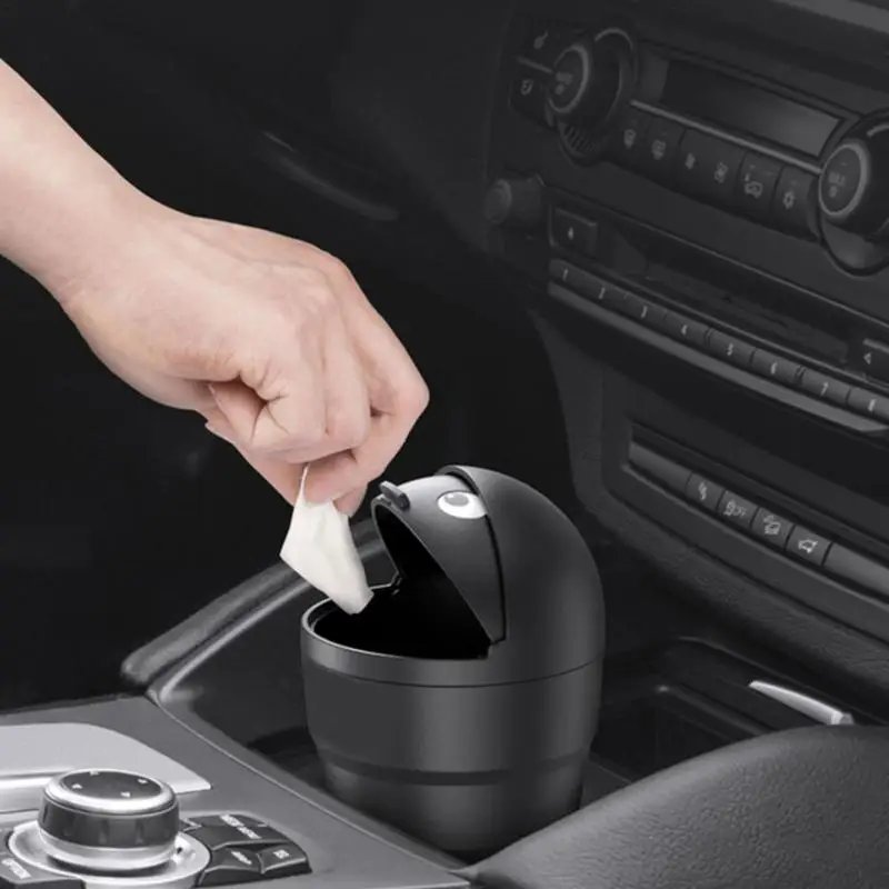 Car Trash Bin Storage Box Garbage Can Car Dustbin Waste Rubbish Basket Bin Organizer Storage Holder Bag Auto Bucket Accessories