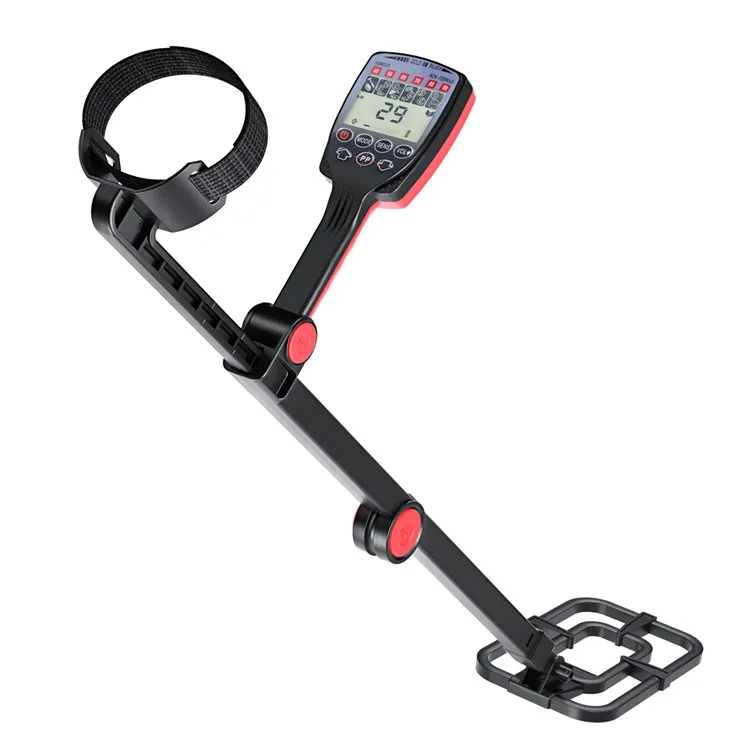 

Metal Detector High Accuracy LCD Display Adjustable Metal Finder for Detecting Gold Coin Treasure