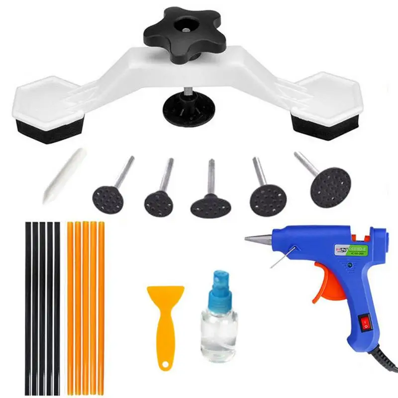 

Dent Puller Tool Dent Repair Kit Dent Removal Tool 20Pcs Dent Puller Kit For Auto Dent Puller Lifter Washing Machines Car Dents
