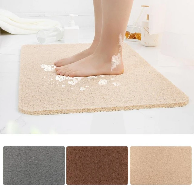 Bath Mat Non-slip Rubber Shower Mat With Drain Holes Suction Cups, Quick  Drain Easy Cleaning, Feet Massage, Bath Mat For Shower Tub & Shower Stall &  B