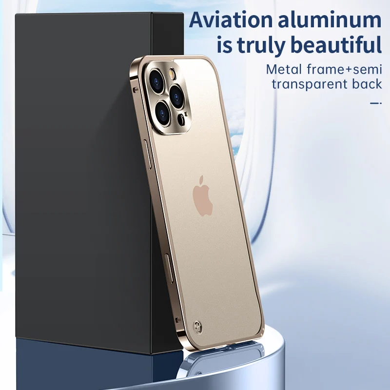 iPhone Case Aluminum Alloy Frame Bumper Case For iPhone 11 12 13 14 15 16 Pro Max Plus Mini phone case,iphone case