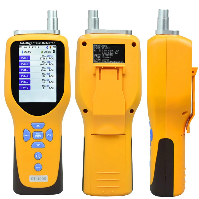 Handhold Dust Particle Counter Dust Detector Air Quality Detector Pm2.5