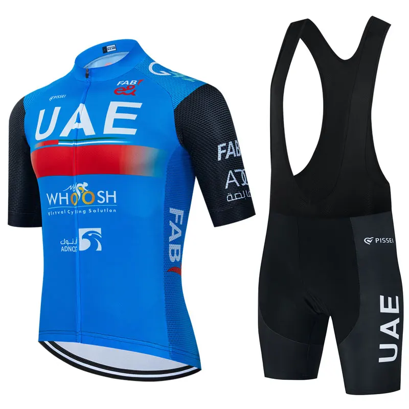 Cycling Jersey Cycling Shirt Cycling Suit Cycling Jersey Set UAE Cycling Jersey Set Man's Team Short Sleeve Cycling Clothing MTB Bike Uniform Maillot Ropa Ciclismo Summer Bicycle Wear