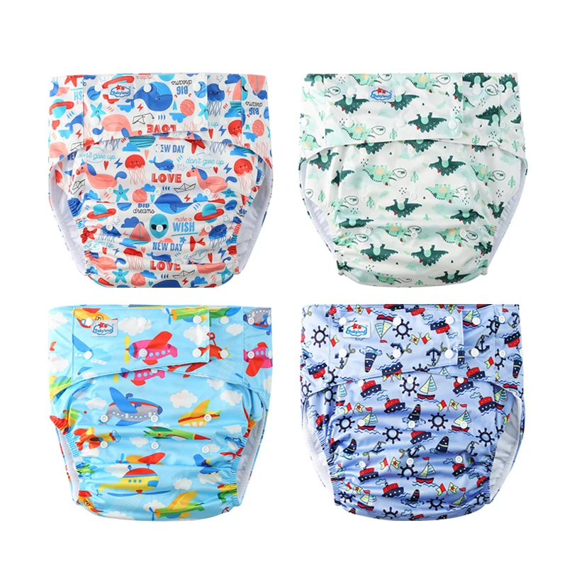 

BABYLAND Wholesale Washable Adult Diapers 10pcs/Lot Reusable Adult Nappy Special Need For Convenient Male And Female Old Pepole