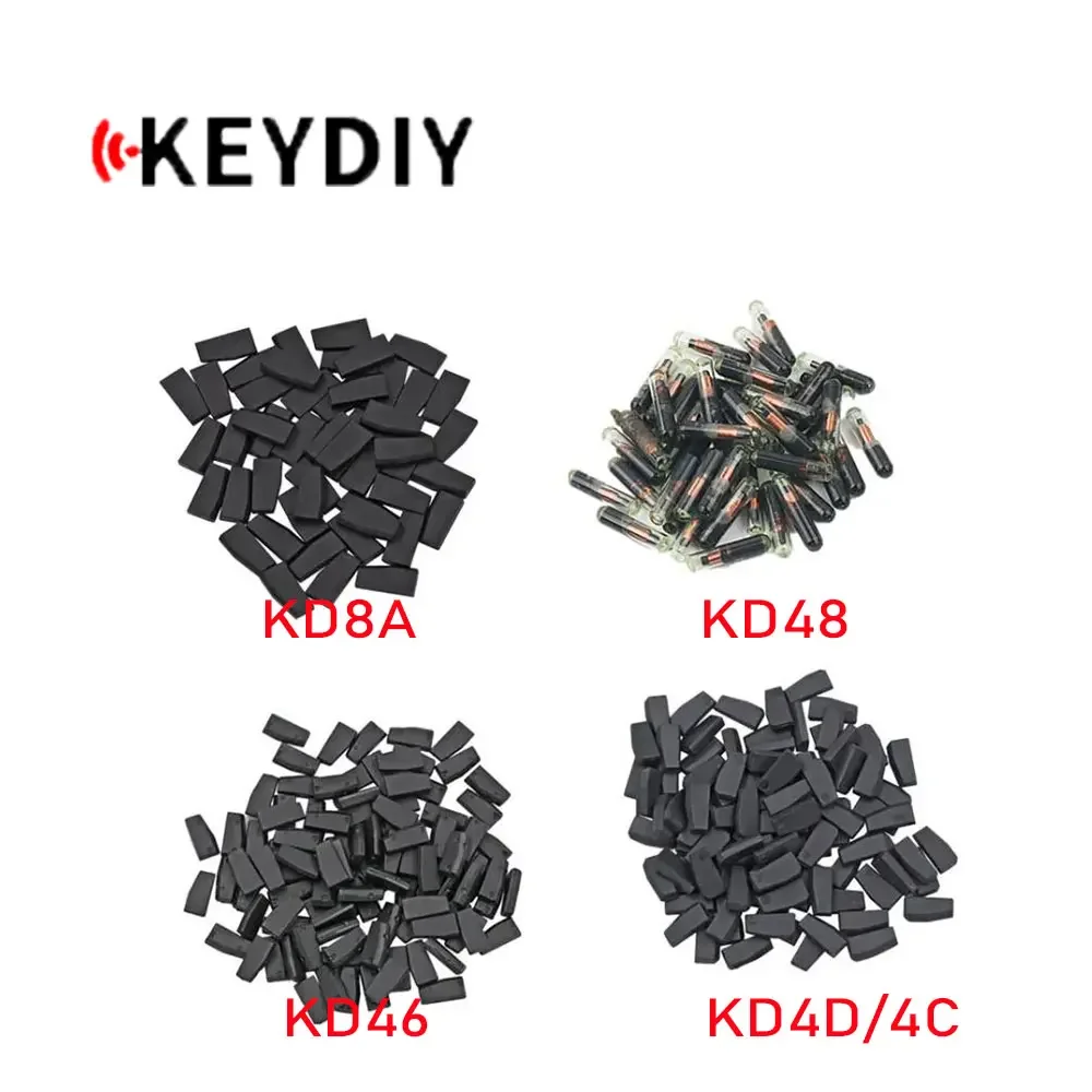 KEYDIY Car Key Chip KD 4C/4D KD 48 46 4C 4D 46 48 8A Copy Transponder for KEYDIY KDX2 Key Programmer Transponder Chip 5 10pcs