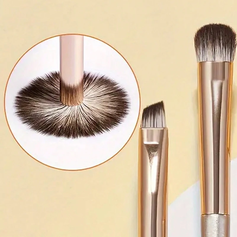8pcs eyeshadow brush set, soft hair make-up brush, eye make-up brush, beginner nose shadow shading brush, fine eyeliner brush, p 4