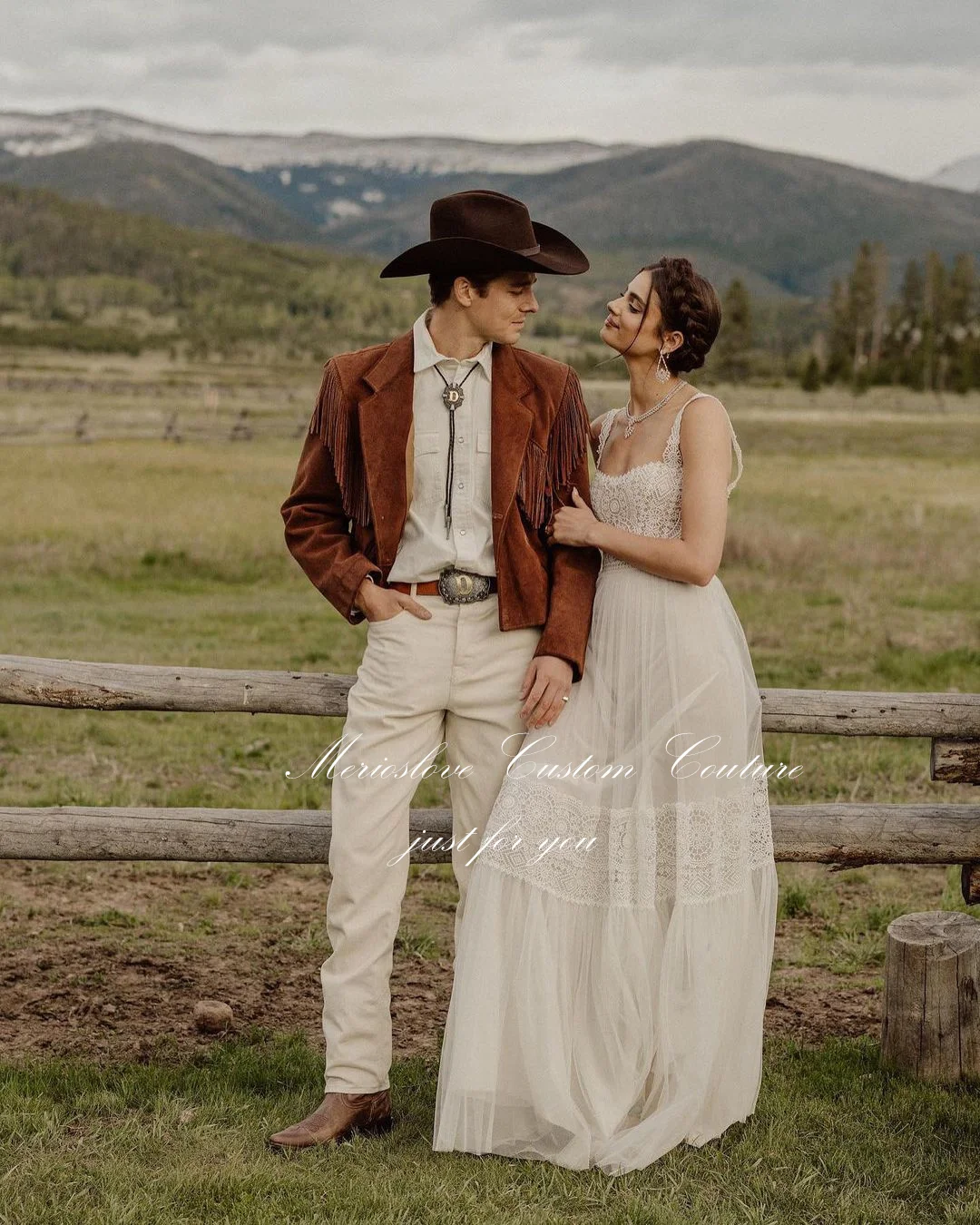 Рисунок 5 - Женское свадебное платье в стиле бохо Merioslove