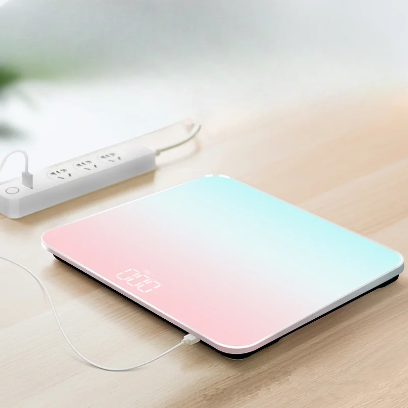 Weight Scale Smart LED Hidden Screen Electronic Scale Family Bathroom Small Human Health Weighing