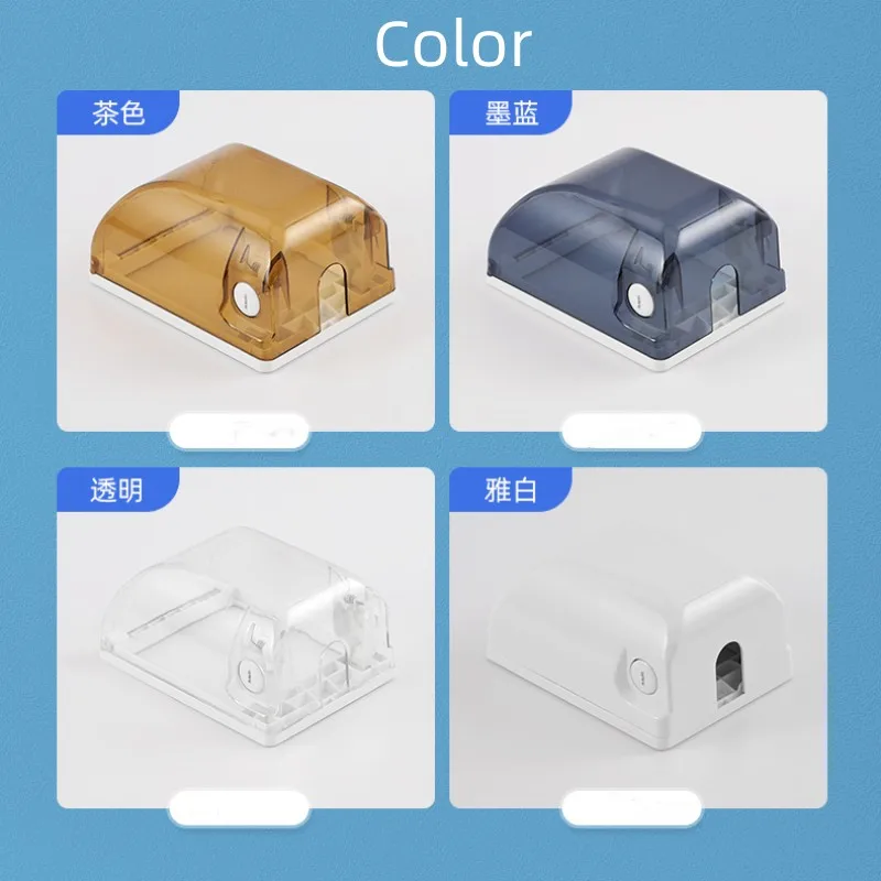 Socket Protection Cover Prevents Electric Shock Children Pulling Out Plug