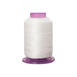 Water Soluble White Quilting & Basting Thread - 500/1000 Meters Vinylon 20C Wash Away (500 Meters)