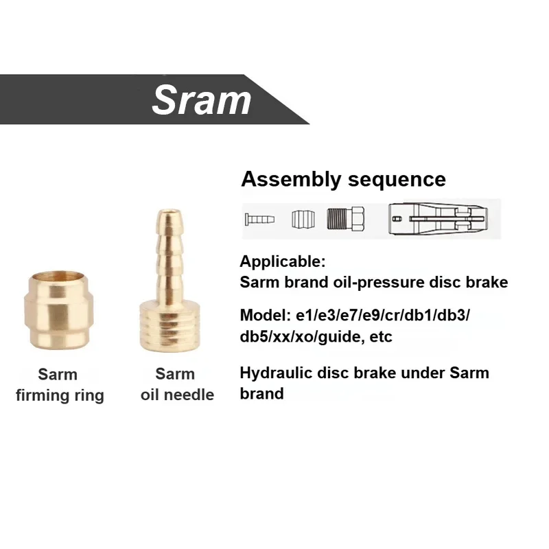 Bicycle Oil Needle For Shimano Sram mt5 Bh90 Bh59 Mt200 M6100 Hydraulic Brake