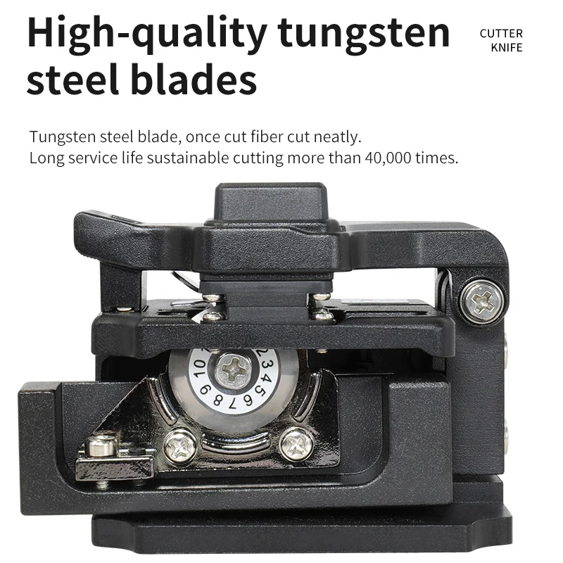 SKL-8A Optical Fiber Cutting Knife Cable Fiber Cleaver Fiber Optic Cutter Hot Melt Fiber Cleaver Kit