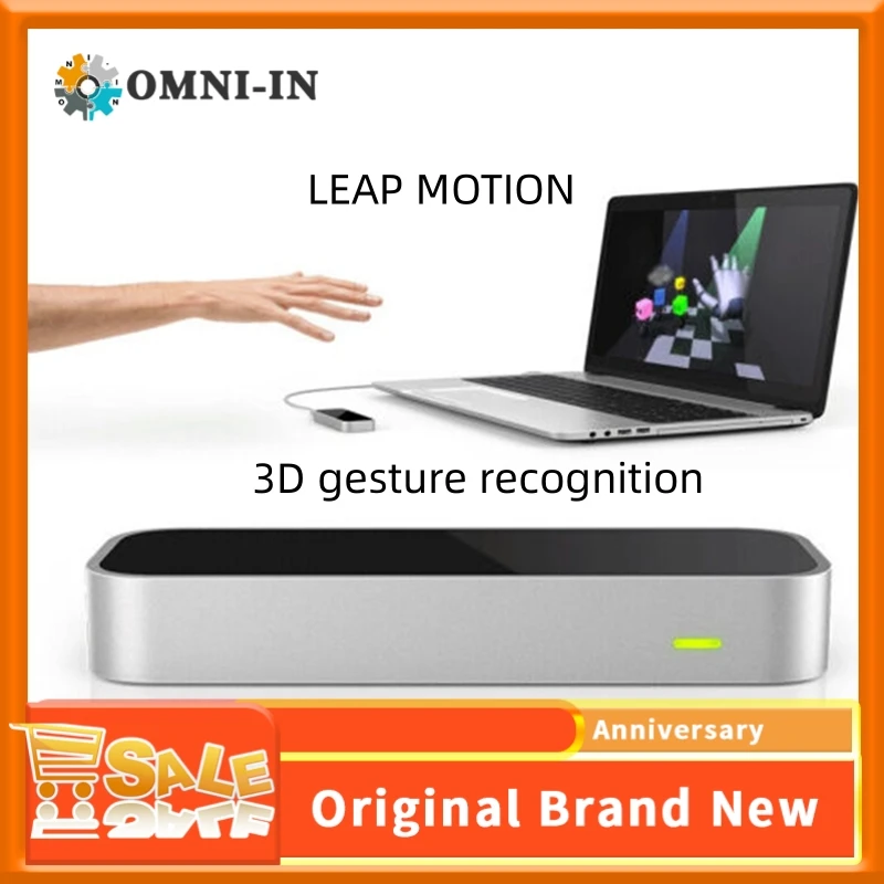 

Leap Motion controller 3D gesture recognition computer sensor virtual realization of VR somatosensory gesture space interaction