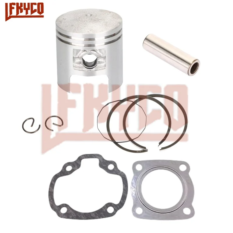 High-Performance 41mm 2-Stroke Piston Kit with 10mm Pin & Rings for Motorcycles and Scooters