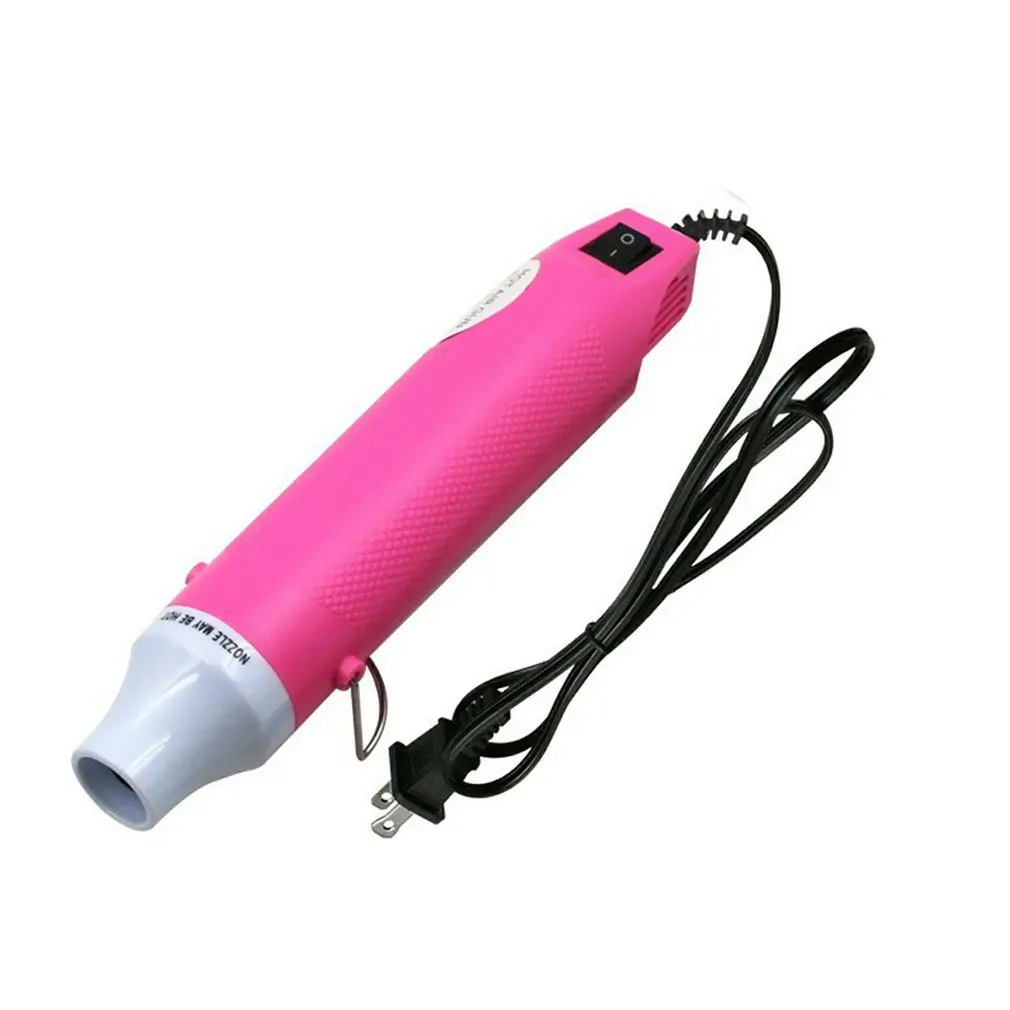 220V 300W Adjustable Temperature Electric Heat Gun Sludge Softening Heat Multifunctional Handheld Hot Air Gun EU/US Tool 200x300mm 300w 220v silicone heater mat heating element heating plate electric pad for wet battery heat preservation
