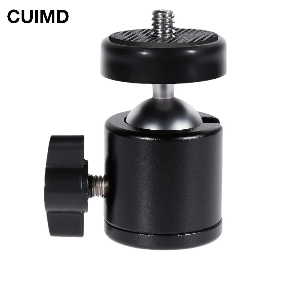 Universal Mini Tripod Ballhead Ball Head with 1/4" M4 Screw Adapter For Digital Camera DSLR Q29 II tripod ball head