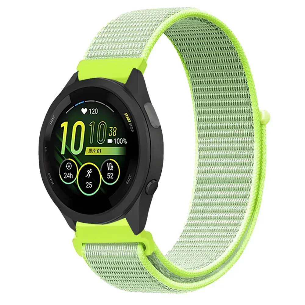 Nylon Braided Loop Sport Bracelet Wristband - 20/22mm Strap