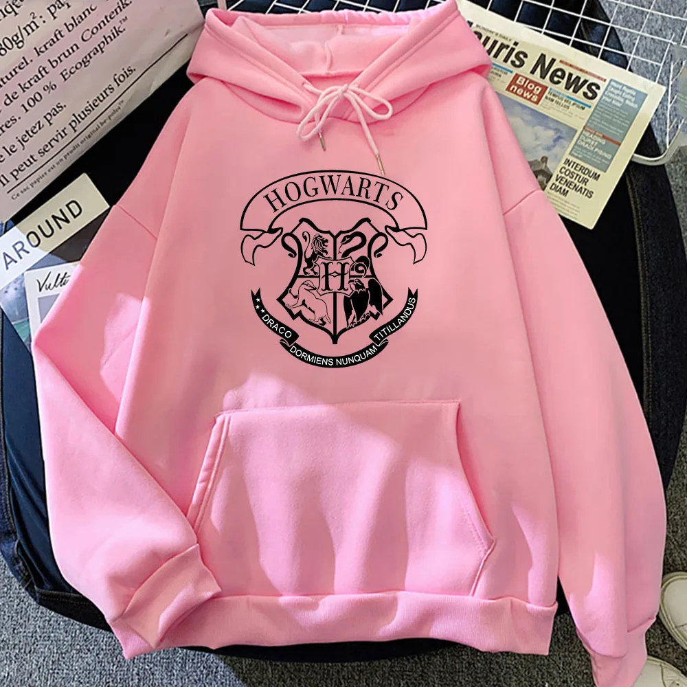 Hogwarts Harajuku Hoodies Long-sleeved Magic Sweatshirt for Boys/girls Comfortable Clothing Moletom Feminino Simplicity Pullover 5